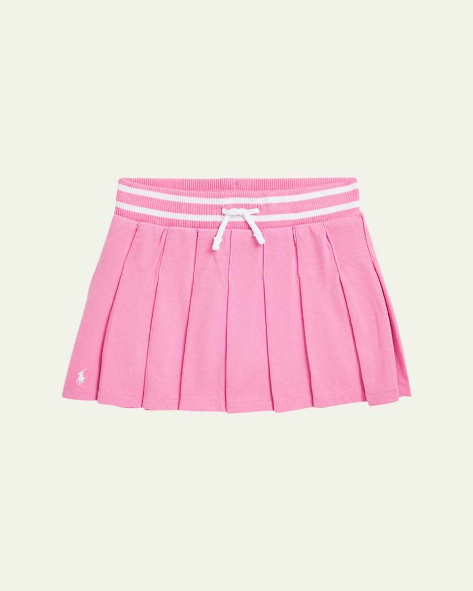 Girl's Pleated Tennis Skort, Size 2-6X